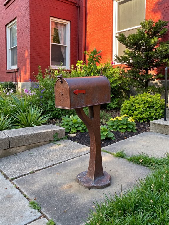 unique handcrafted mailbox design