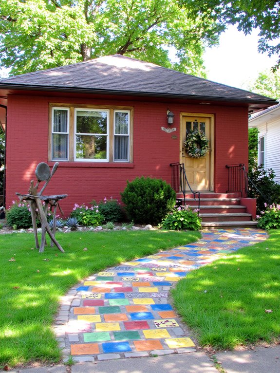 unique outdoor art expression