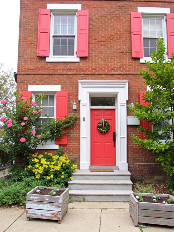 vibrant coral energizes spaces