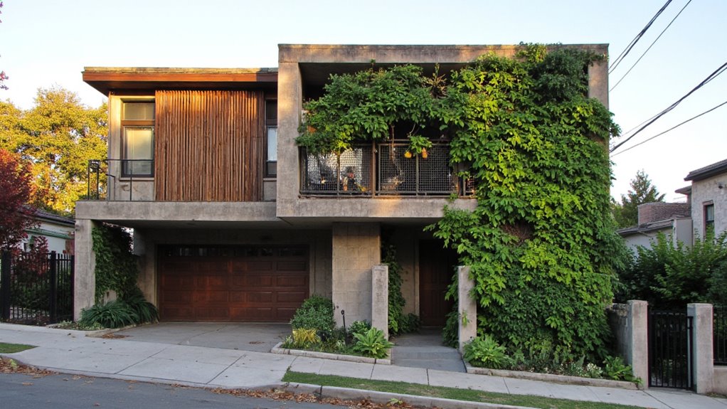 vibrant eco friendly facade transformation