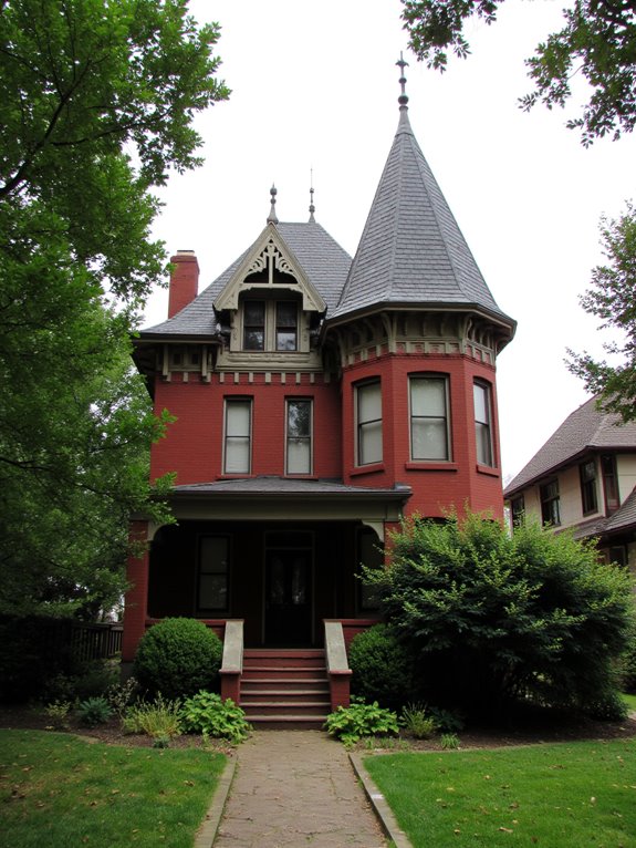 victorian roof architectural beauty