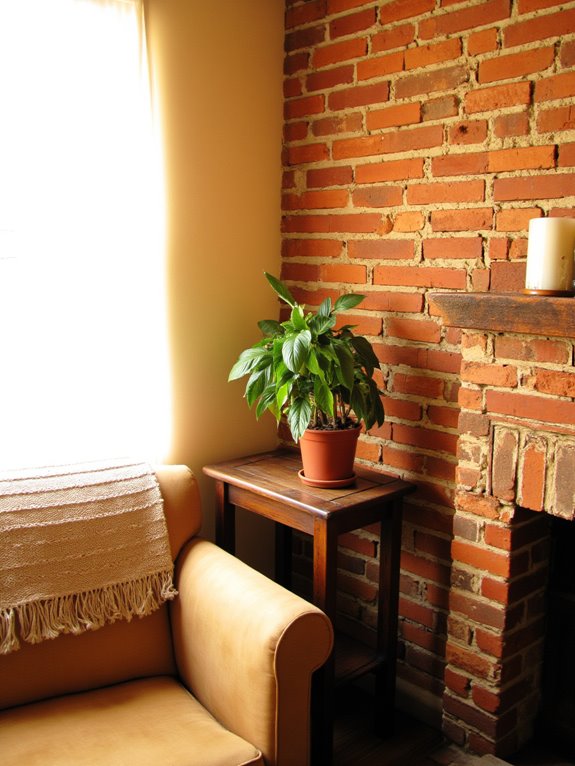 warm beige enhances coziness