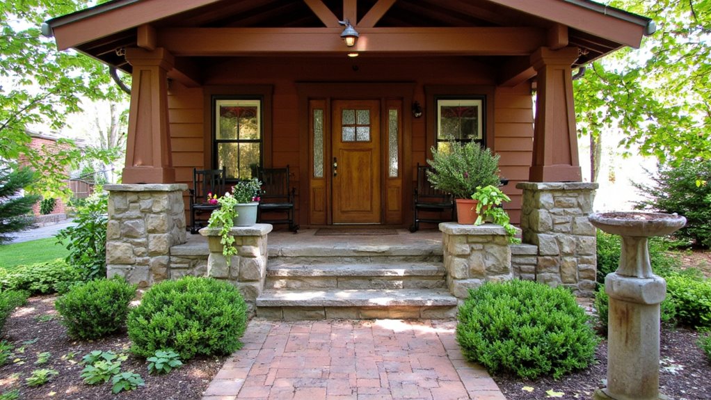 warm inviting craftsman charm