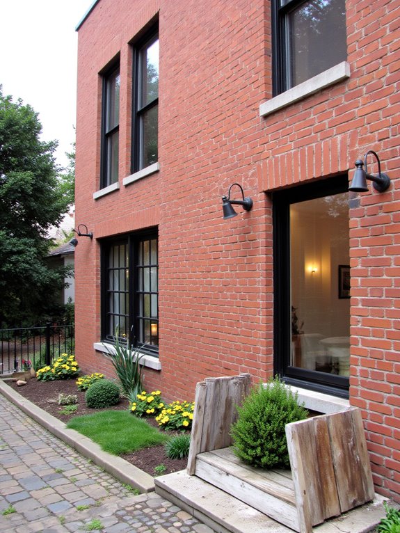 warm lighting enhances architecture