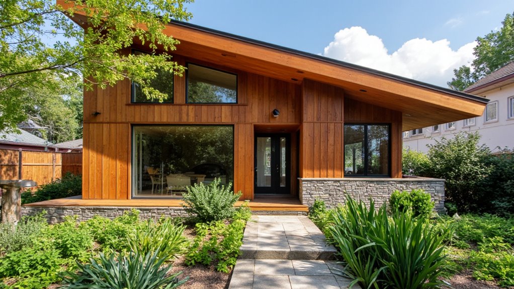 warm wood enhances home charm