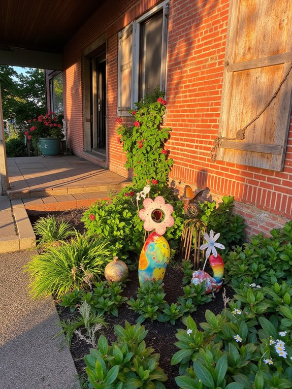 whimsical garden art ideas