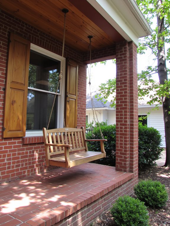 wood and brick harmony