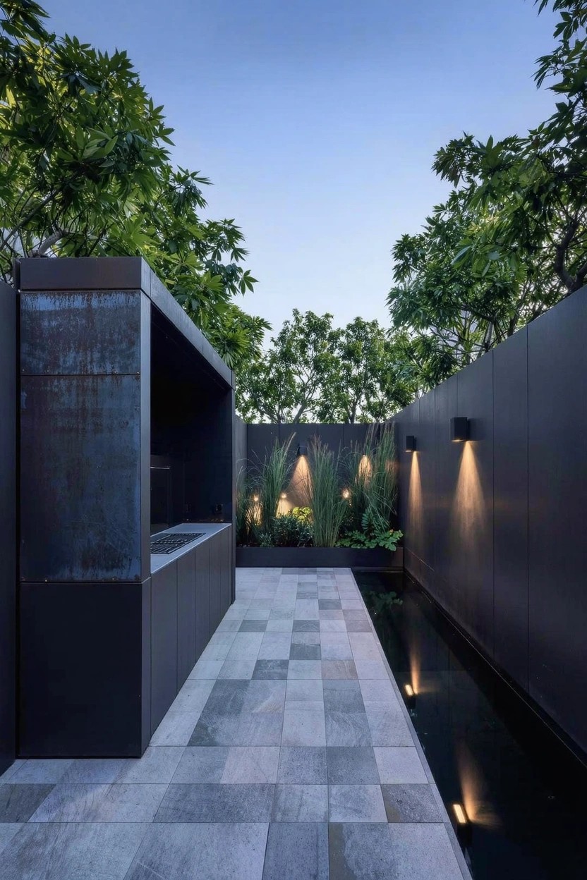 Courtyard Reflecting Pools