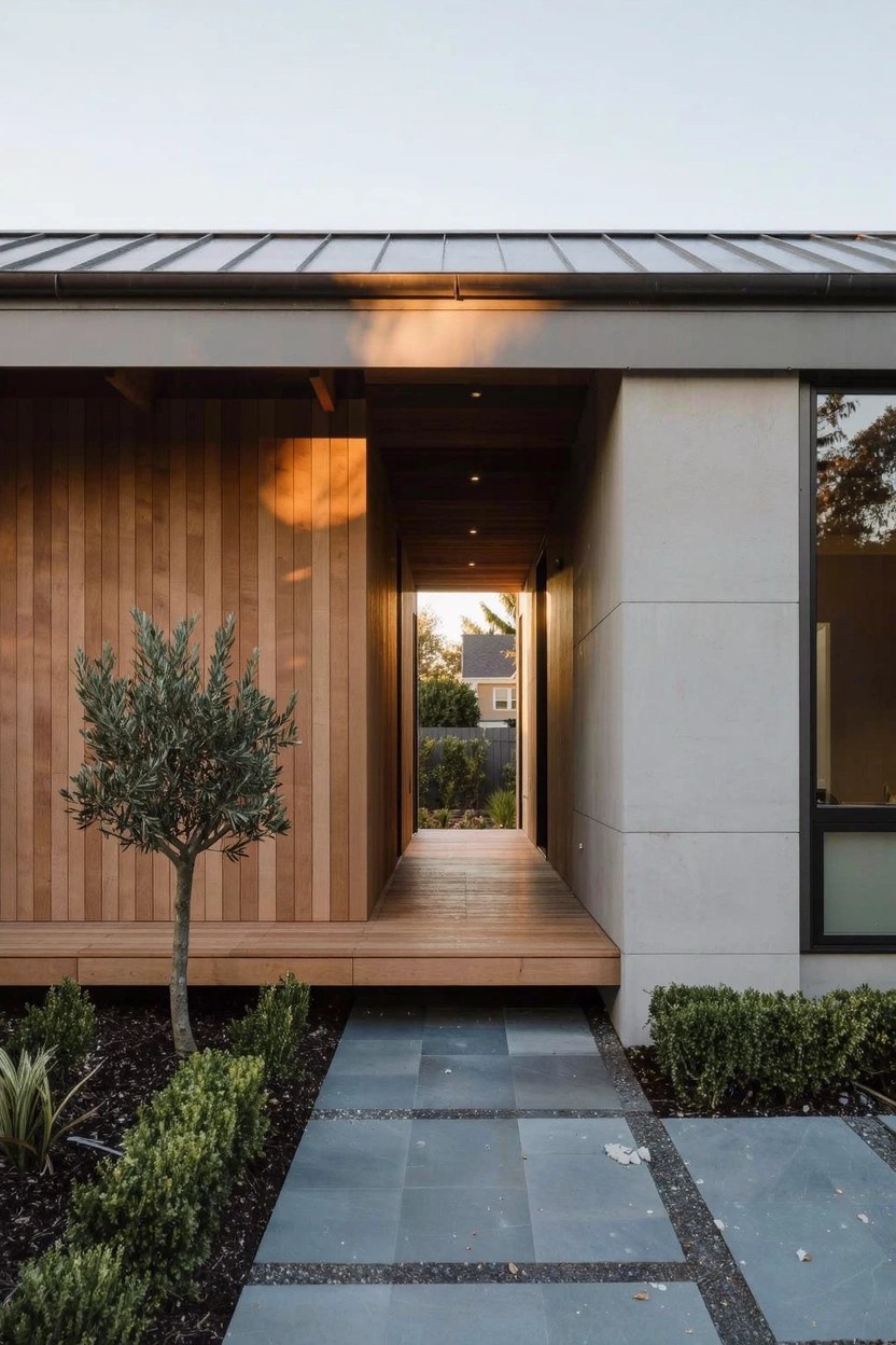 Covered Entry Hallways