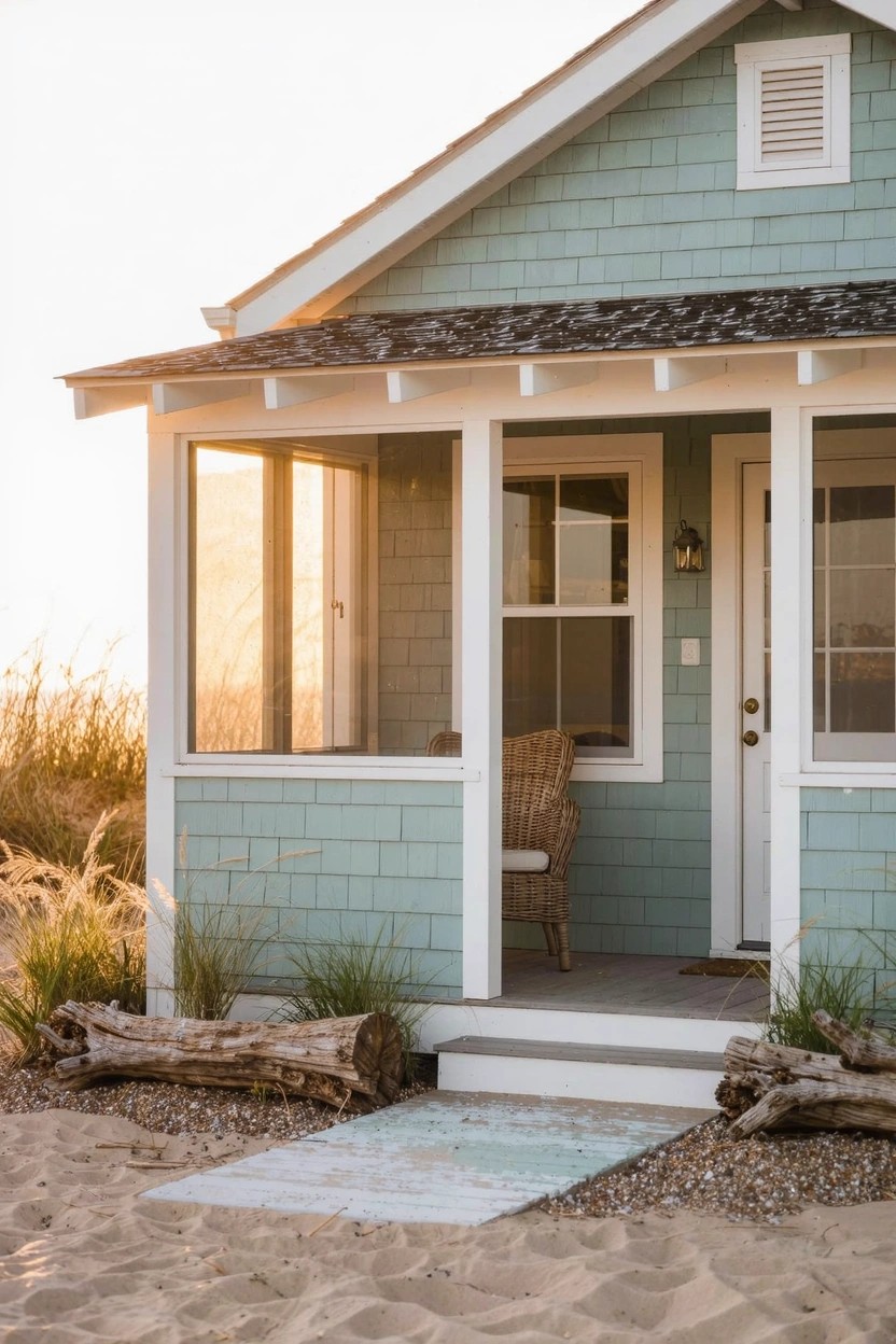 Screened Porch Entry