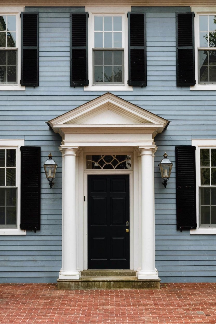 Classic Portico Entry