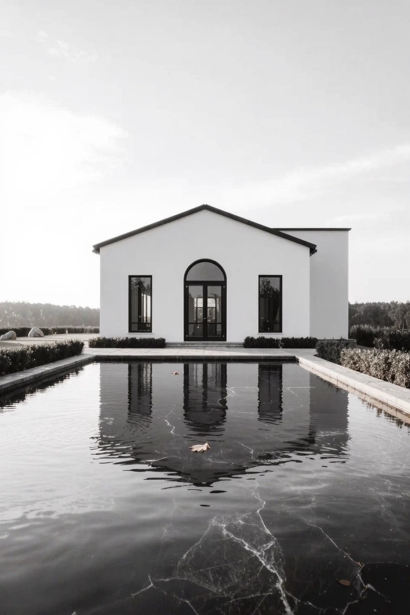 Reflecting Pool Out Front