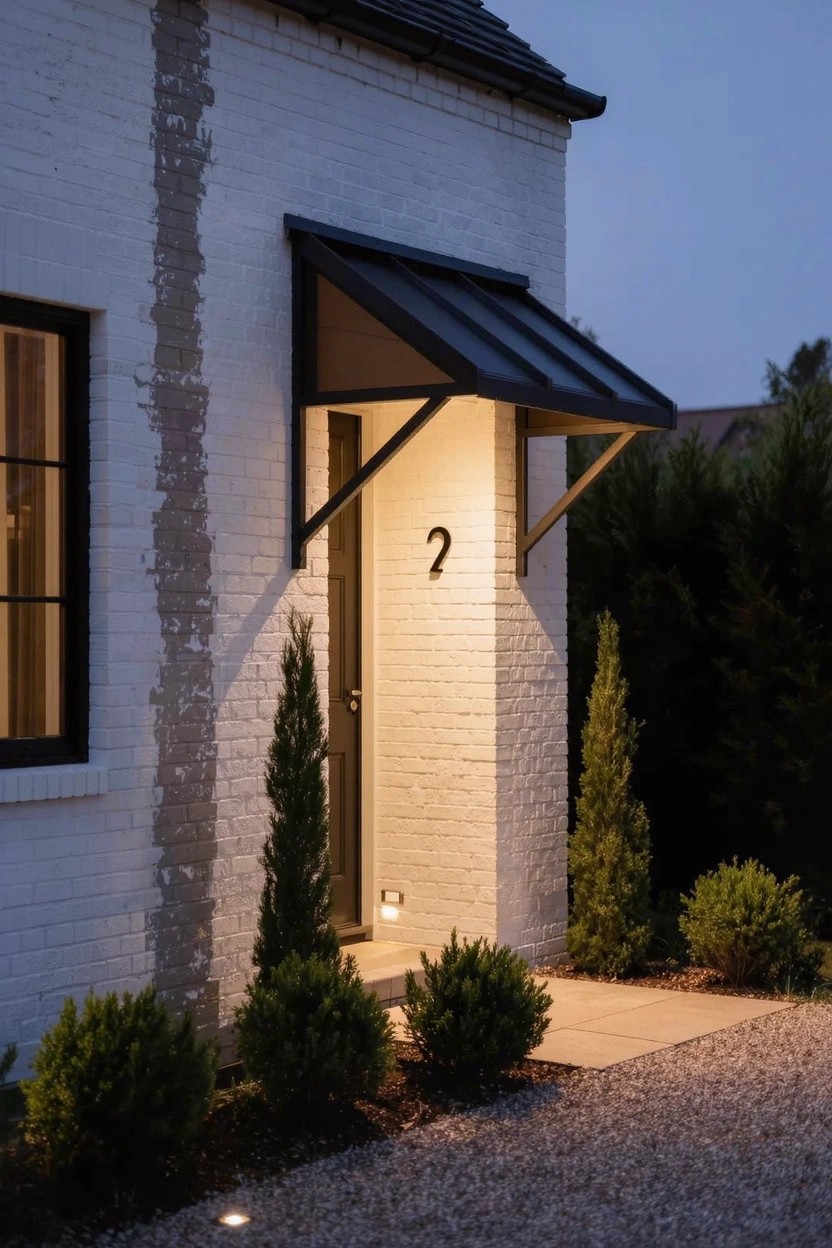 A Simple Entry Awning