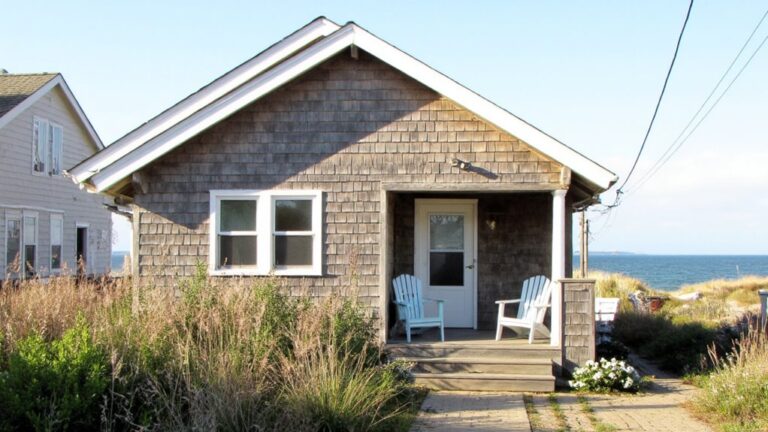 beach house exterior textures