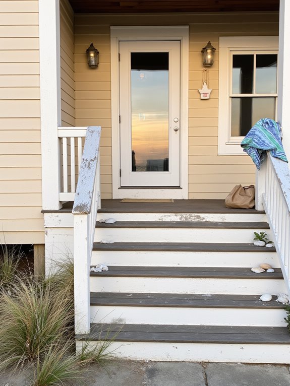 beach inspired calming decor