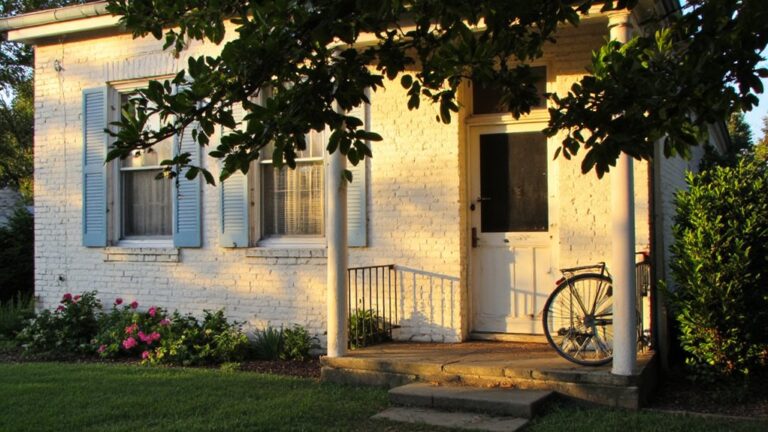 beige brick house exteriors