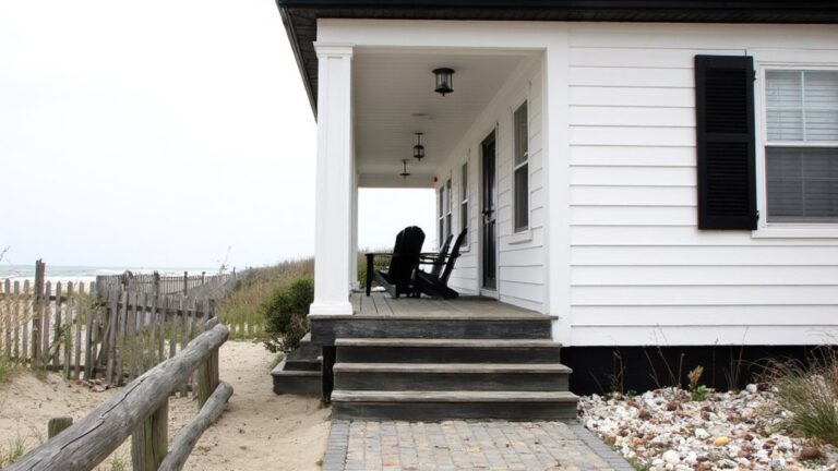 21 Classic Black And White Beach House Exterior Ideas You’ll Want To Copy black and white beach houses