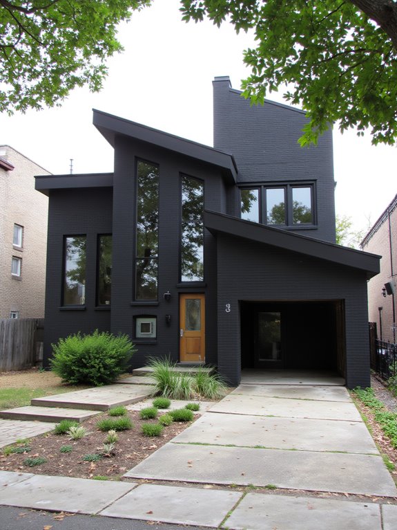 black brick architectural diversity