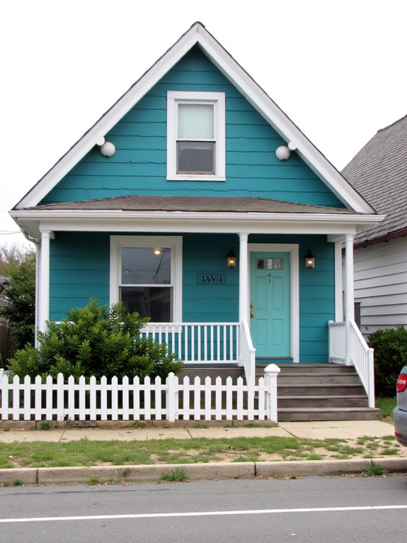 bold coastal color combination