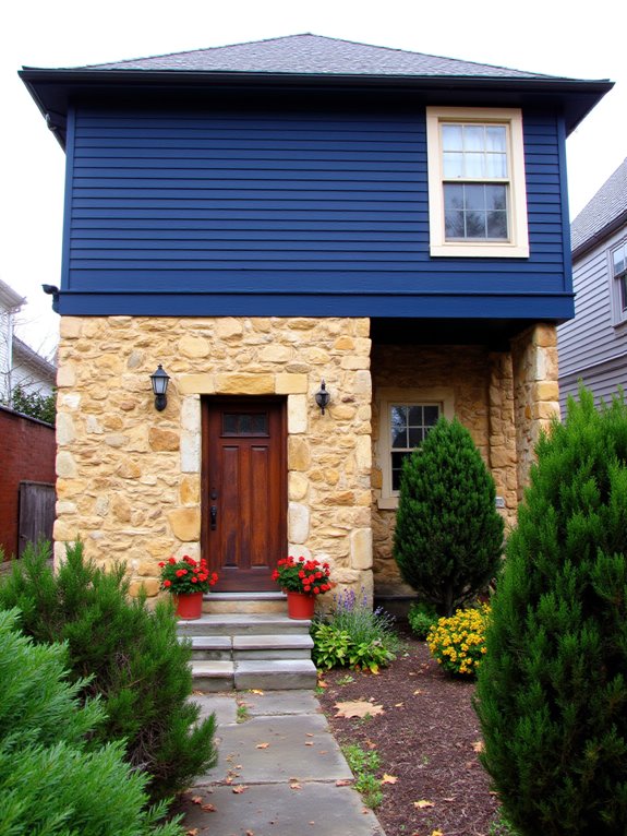 bold color contrasts enhance