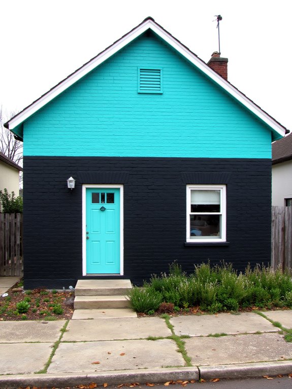 bold colors dark accents