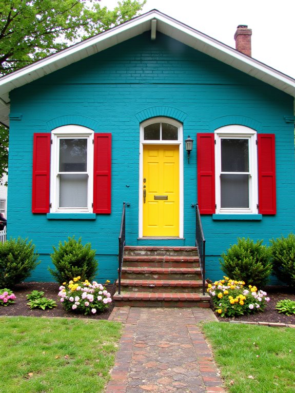bold colors transform homes