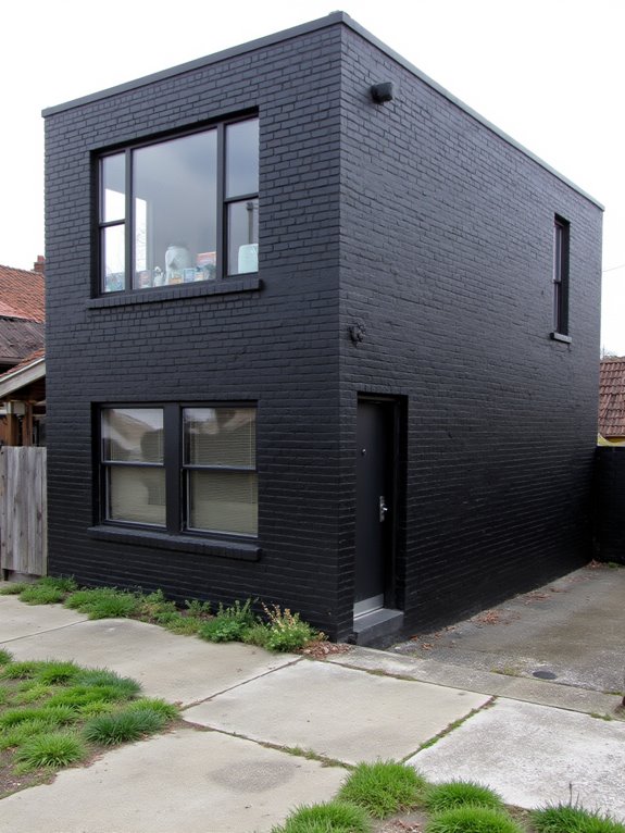 bold industrial gray palette