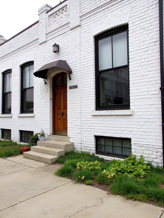 bold industrial white elegance