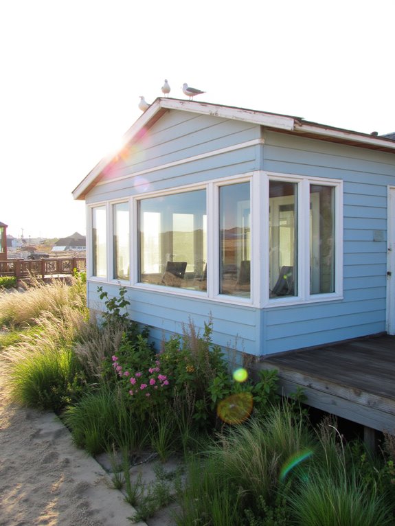 bright airy beach house
