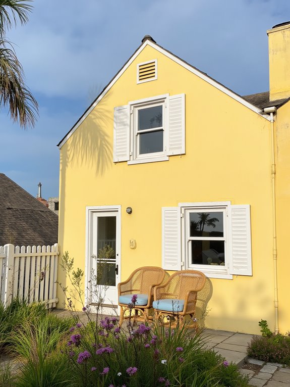 bright cheerful beach home