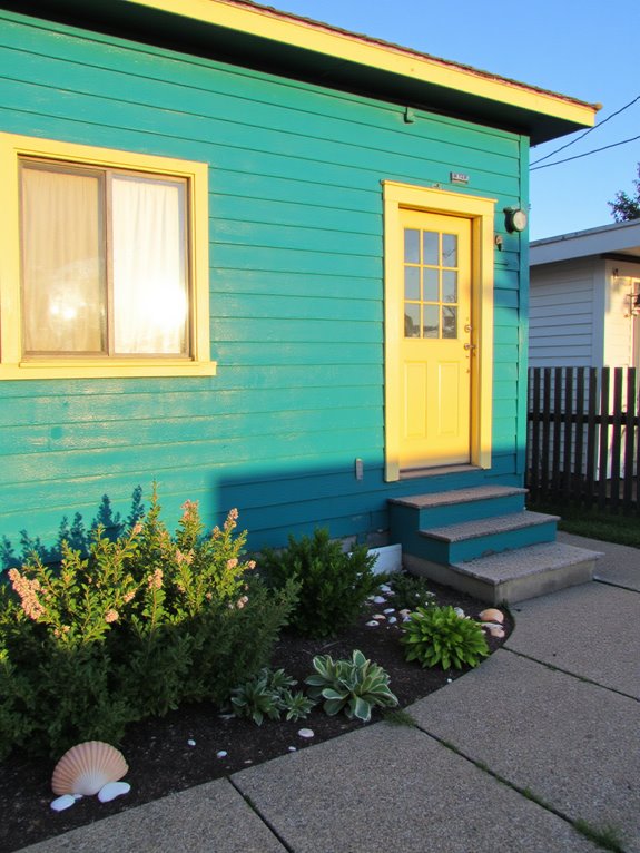 bright cheerful color combination