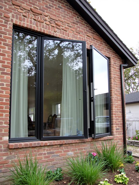 brighten with large windows