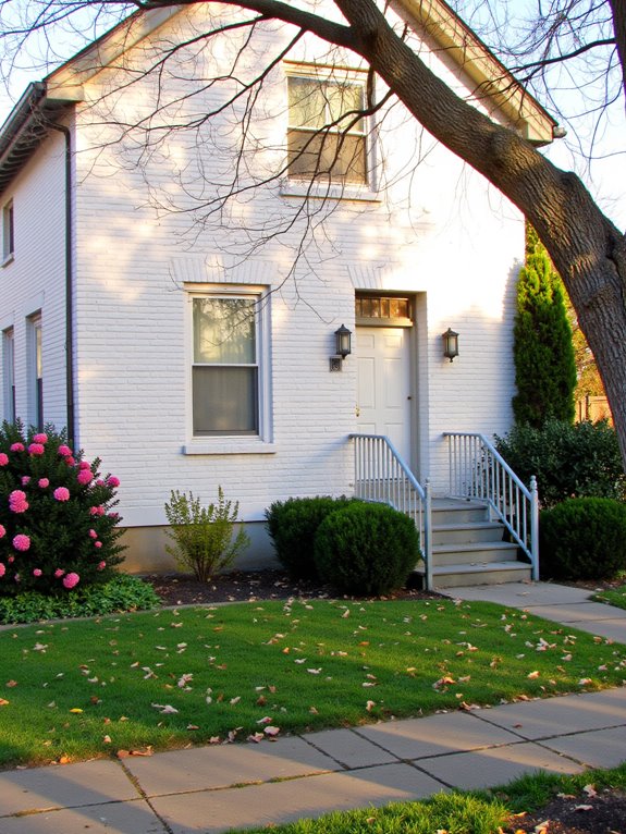 charming expressive painted brick