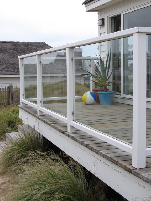 childproof beach house railings
