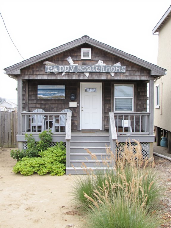 coastal artwork enhances relaxation