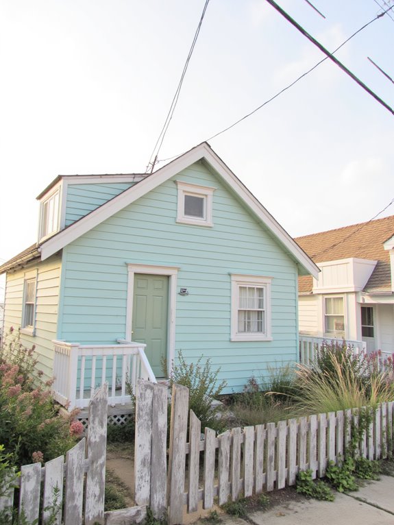 coastal color palette selection