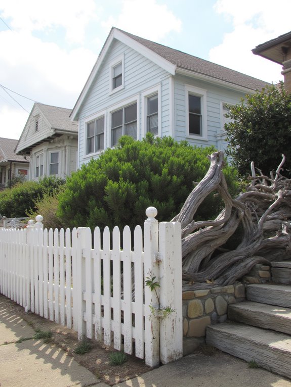 coastal cottage fencing options