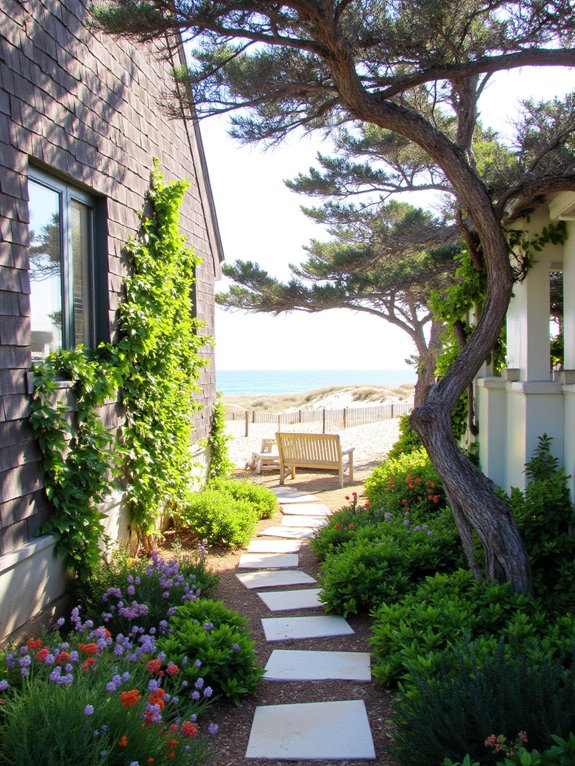 coastal garden design elements