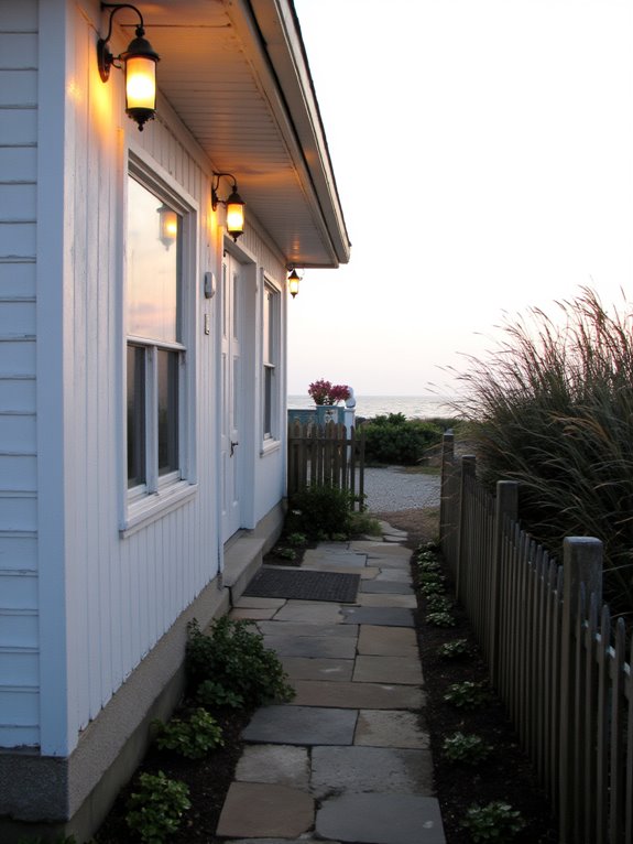 coastal home lighting transformation