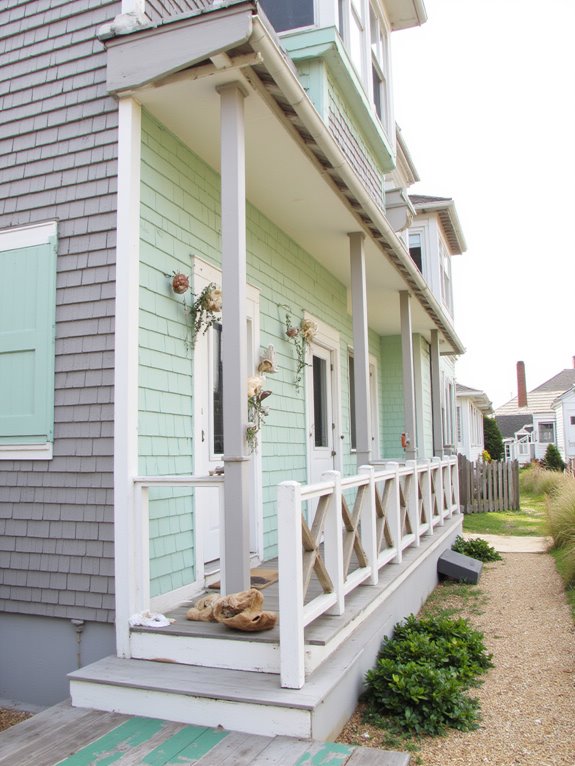 coastal inspired board and batten