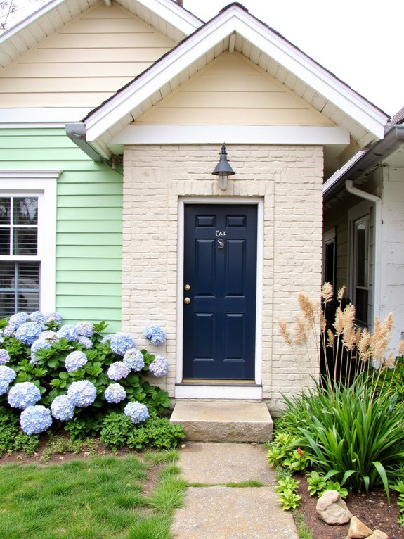 coastal inspired serene color palette