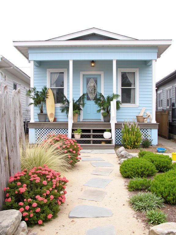 coastal landscaping enhances curb appeal