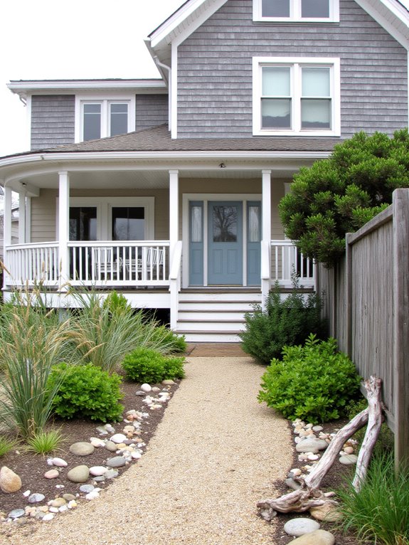 coastal landscaping for curb appeal
