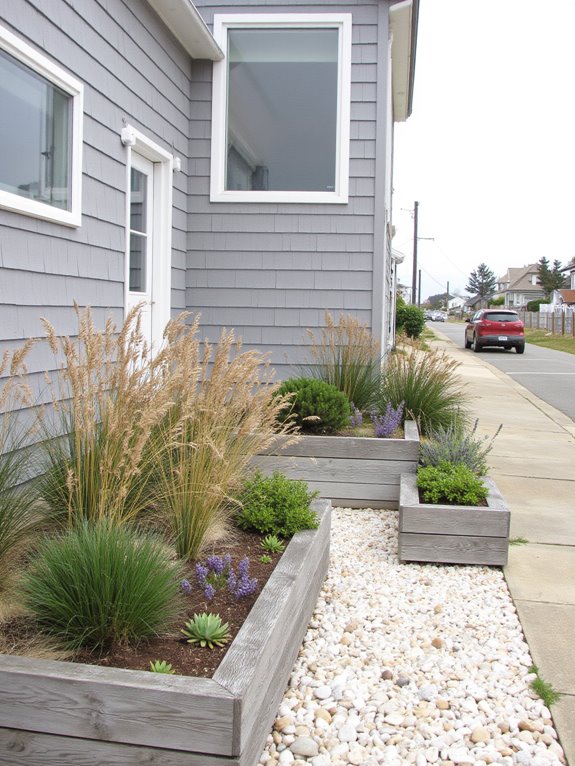 coastal landscaping with vibrancy