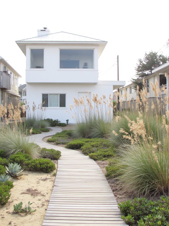 coastal native plants pathways