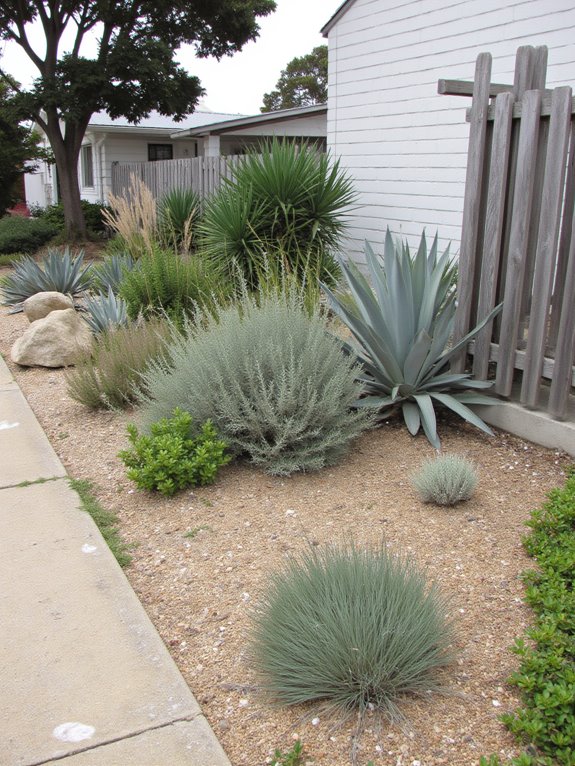 coastal plants and textures