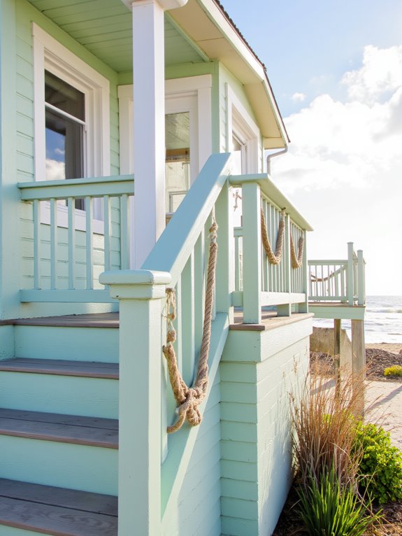 coastal railing and trim