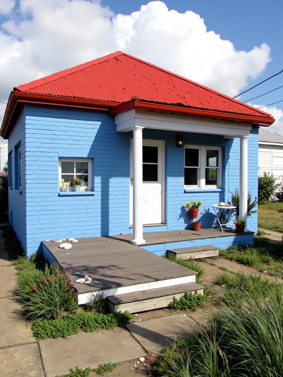 coastal retreat brick design