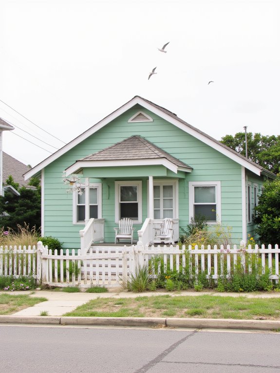 coastal tranquility in color