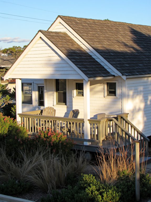 coastal wooden cottage charm